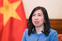 Thứ trưởng Ngoại giao Lê Thị Thu Hằng. (Ảnh: Báo Thế giới và Việt Nam)