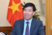 Ủy viên Trung ương Đảng, Phó Bí thư Thường trực Đảng ủy, Thứ trưởng Ngoại giao Nguyễn Mạnh Cường. (Ảnh: Bộ Ngoại giao)
