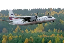 Một chiếc máy bay An-24 của hãng hàng không Sibaviatrans tại sân bay Krasnoyarsk. (Ảnh minh họa: RIA Novosti)