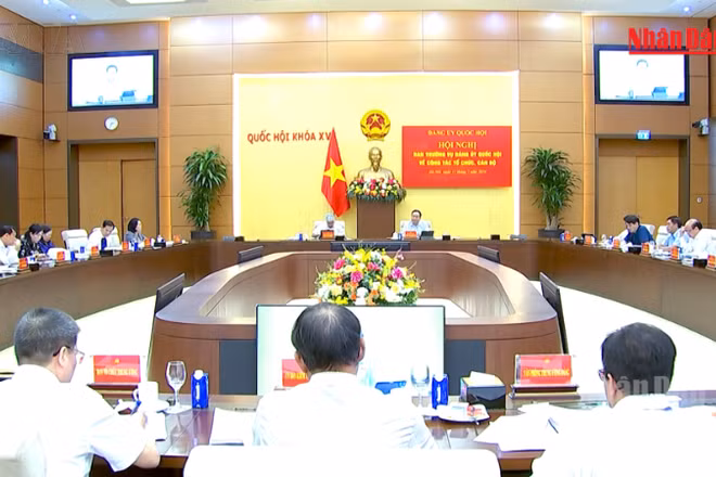 [Video] Ban Thường vụ Đảng ủy Quốc hội cho ý kiến về sắp xếp tổ chức bộ máy