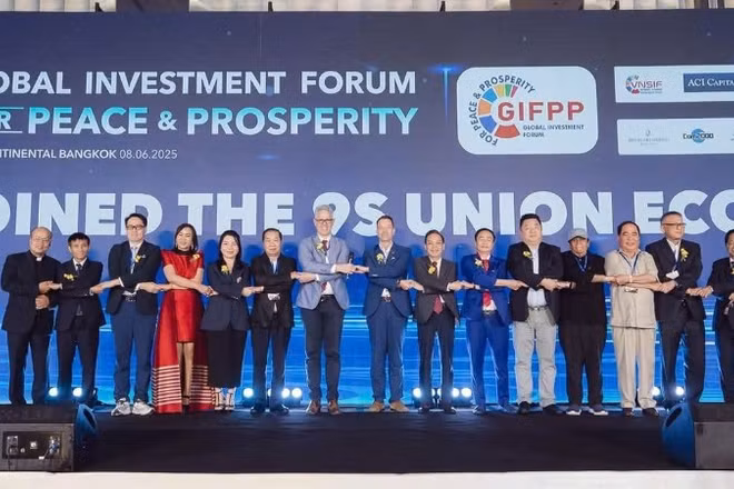 Đại diện 14 nước ký hợp tác thành lập 9S UNION tại sự kiện ra mắt 9S UNION ở Bangkok (Thái Lan) ngày 8/6/2025.