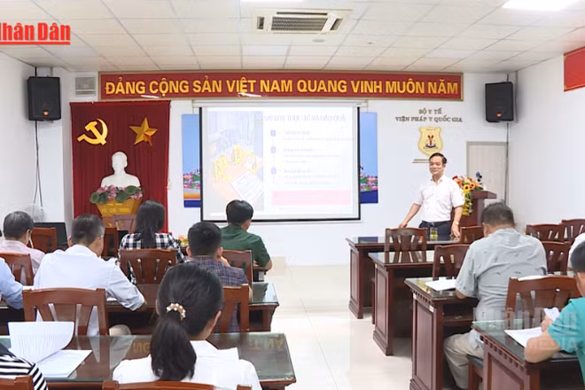 [Video] Tập huấn kỹ thuật lấy, bảo quản và lưu trữ mẫu hài cốt liệt sĩ 