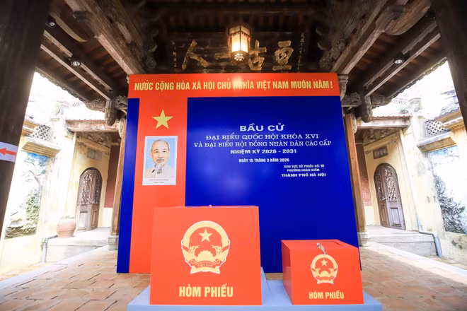 Những khu vực bầu cử đã được chuẩn bị kỹ càng.