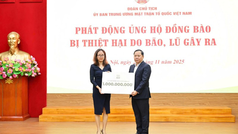 Hưởng ứng lời kêu gọi của Trung ương Mặt trận Tổ quốc Việt Nam, Nestlé Việt Nam ủng hộ 1 tỷ đồng, bao gồm gần 800 triệu đồng tiền mặt từ nguồn đóng góp của nhân viên và hơn 28.000 đơn vị sản phẩm dinh dưỡng.