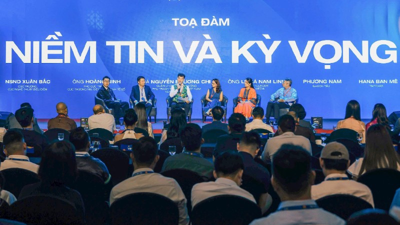 Hội nghị KOL với kỷ nguyên vươn mình của dân tộc. (Ảnh: THẾ ĐẠI)