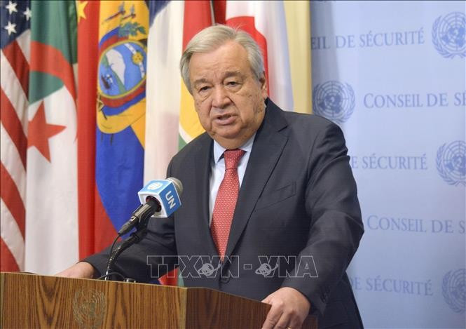 Tổng thư ký Liên hợp quốc (LHQ) Antonio Guterres. (Ảnh: Kyodo/TTXVN)