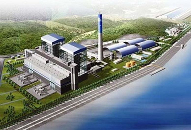 Phối cảnh nhà máy nhiệt điện Long Phú 1. (Nguồn: baochinhphu)