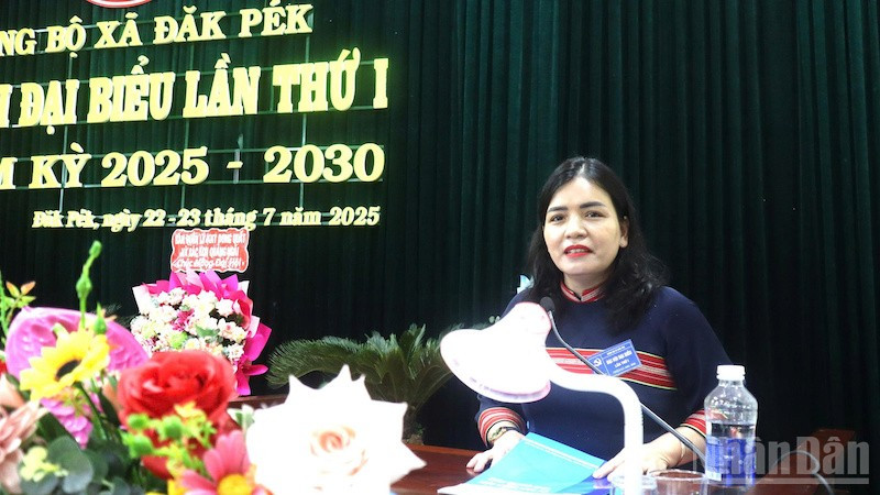 Phó Chủ tịch Thường trực Ủy ban nhân dân tỉnh Quảng Ngãi chỉ đạo đại hội. ndo_br_dp-3.jpg
