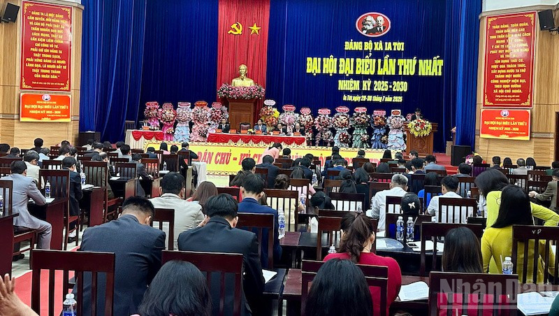 Đại hội đại biểu xã Ia Tơi lần thứ I, nhiệm kỳ 2025-2030. ndo_br_ia-toi-2.jpg