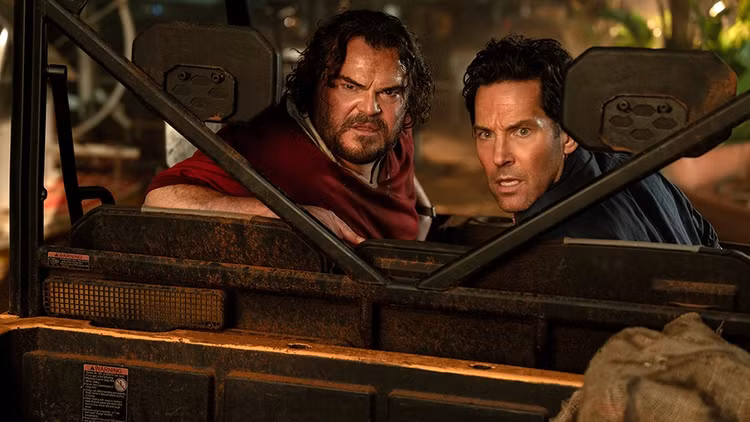 Đôi bạn thân ngoài đời Jack Black và Paul Rudd. (Ảnh: Galaxy Studio)