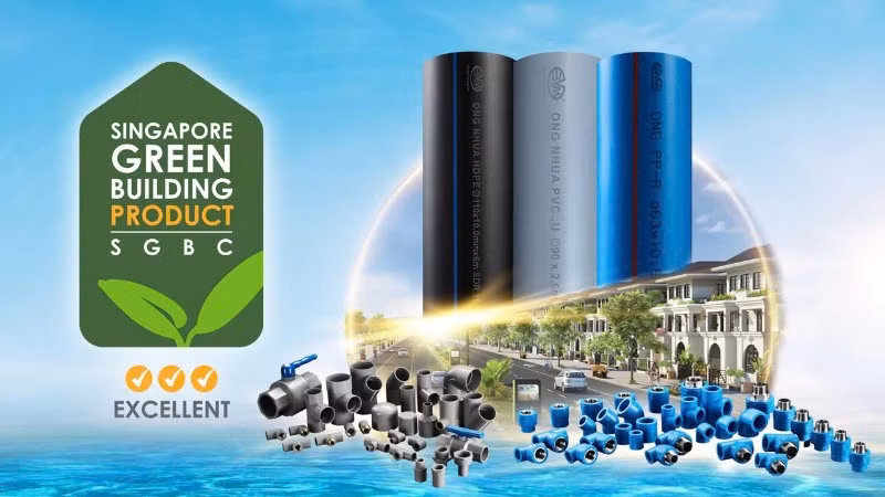 Bình Minh Việt đạt chứng nhận Sản phẩm Xanh Singapore (SGBP) mức xuất sắc cho cả ba dòng sản phẩm chiến lược