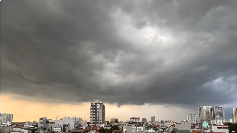 (Ảnh: Trung tâm Dự báo khí tượng thủy văn quốc gia)