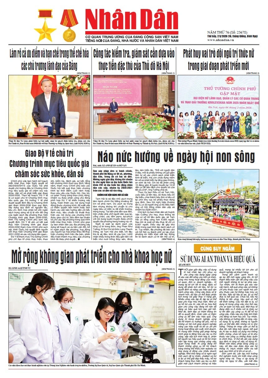 Báo Nhân Dân Số 25678: Định Hướng Phát Triển Đất Nước Trong Thời Kỳ Mới