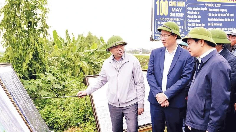Xã Châu Ninh, Hưng Yên đẩy mạnh giải phóng mặt bằng cho hai dự án trọng điểm