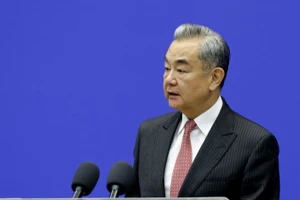 Ảnh minh họa: Ông Vương Nghị tại một sự kiện diễn đàn tổ chức ngày 27/10 vừa qua tại Bắc Kinh. (Ảnh: Bộ Ngoại giao Trung Quốc)