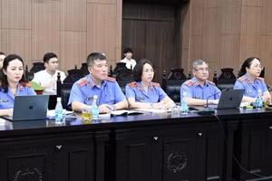 Đại diện Viện Kiểm sát tại tòa.