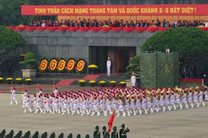 Lễ diễu binh, diễu hành kỷ niệm 80 năm Cách mạng Tháng Tám thành công (19/8/1945-19/8/2025) và Quốc khánh nước Cộng hòa xã hội chủ nghĩa Việt Nam (2/9/1945-2/9/2025) tại Quảng trường Ba Đình.