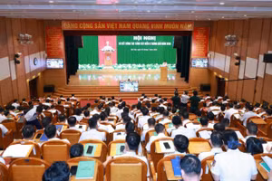 Quang cảnh hội nghị.