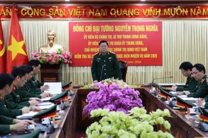 Quang cảnh buổi kiểm tra.
