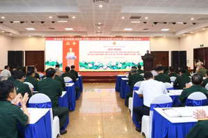 Hội nghị tập huấn cán bộ chủ chốt toàn quốc quán triệt, triển khai Nghị quyết Đại hội đại biểu toàn quốc Hội Cựu chiến binh Việt Nam lần thứ VIII, nhiệm kỳ 2026-2031. (Ảnh: MINH SƠN)