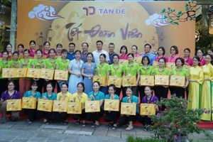 Tết Trung thu là dịp để Công ty Tân Đệ (tỉnh Thái Bình) tri ân người lao động. (Ảnh: CTV)