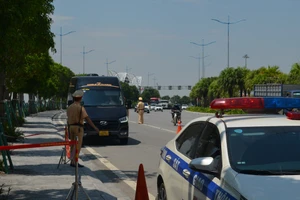 Công an tỉnh Quảng Ninh tăng cường tuần tra, kiểm soát tại các khu vực trung tâm thành phố Hạ Long trong những ngày nghỉ lễ.