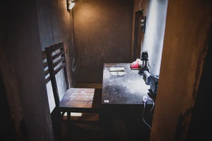 [Ảnh] Căn hầm tránh bom tại tòa soạn Báo Nhân Dân trong Chiến dịch Hà Nội 12 ngày đêm