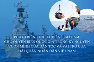 Phát triển kinh tế biển, bảo đảm chủ quyền biển quốc gia trong kỷ nguyên vươn mình của dân tộc và vai trò của Hải quân nhân dân Việt Nam