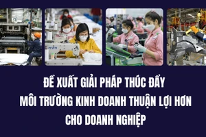 Đề xuất giải pháp thúc đẩy môi trường kinh doanh thuận lợi hơn cho doanh nghiệp