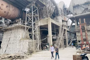 Khu vực xảy ra tai nạn lao động đặc biệt nghiêm trọng. (Ảnh: THANH SƠN)