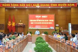 Quang cảnh buổi họp mặt kỷ niệm Ngày Thầy thuốc Việt Nam tại Đồng Tháp.
