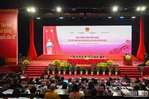 Hội thảo Văn hóa 2022 "Thể chế, chính sách và nguồn lực cho phát triển văn hóa". (Ảnh: DUY LINH)