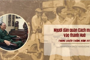 Người dẫn quân Cách mạng vào thành Huế trong chiến thắng năm 1975