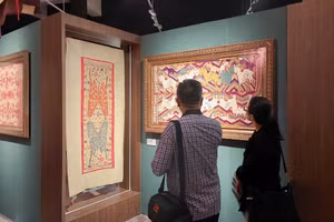 Triển lãm Nà Pha tại Bảo tàng Dân tộc học Việt Nam.