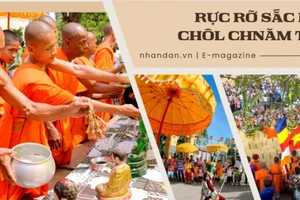 Rực rỡ sắc màu Chôl Chnăm Thmây