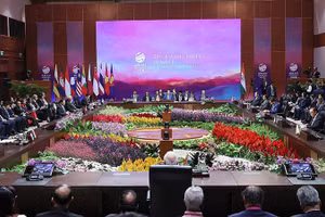 Hội nghị Cấp cao ASEAN-Ấn Độ lần thứ 20. (Ảnh: DƯƠNG GIANG)