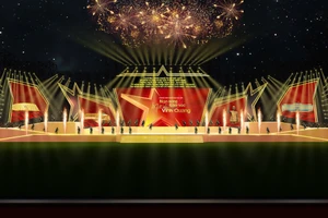 Phối cảnh sân khấu của chương trình. (Ảnh: BTC)