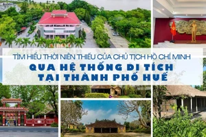 Tìm hiểu thời niên thiếu của Chủ tịch Hồ Chí Minh qua hệ thống di tích tại Thành phố Huế