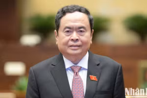 Chủ tịch Quốc hội Trần Thanh Mẫn. (Ảnh: DUY LINH)