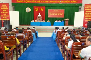 Quang cảnh hội nghị.