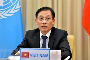 Đồng chí Lê Hoài Trung - Bí thư Trung ương Đảng, Trưởng ban Đối ngoại Trung ương.