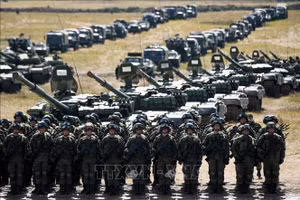 Binh sĩ Nga tham gia một cuộc tập trận. (Ảnh tư liệu: AFP/TTXVN)