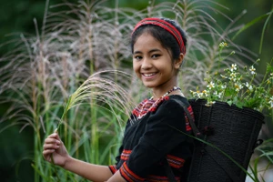 Một thiếu niên Tà Ôi (Ảnh: THÀNH ĐẠT)