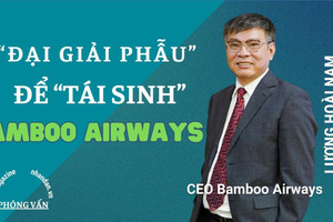 "Đại giải phẫu" để "tái sinh" Bamboo Airways