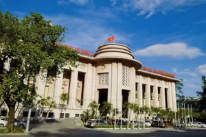 Trụ sở Ngân hàng Nhà nước Việt Nam tại Hà Nội.