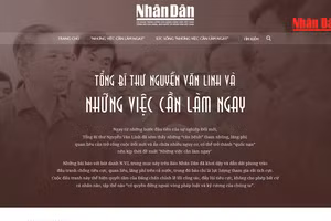 [Video] Khai trương Trang thông tin đặc biệt về Tổng Bí thư Nguyễn Văn Linh 