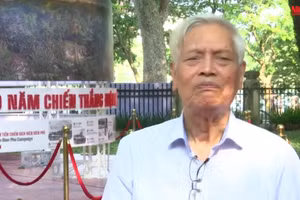 [Video] “Tiến bước dưới quân kỳ” - Nhạc sĩ Doãn Nho nặng lòng khi nhớ về đồng đội
