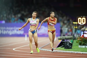 Nguyễn Thị Oanh dù đạt thành tích tốt nhất của cá nhân nhưng vẫn cách xa các đối thủ châu lục. 