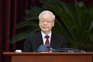 [Ảnh] Phiên bế mạc Hội nghị lần thứ 8 Ban Chấp hành Trung ương Đảng khóa XIII