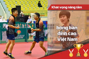 Khát vọng nâng tầm bóng bàn đỉnh cao Việt Nam